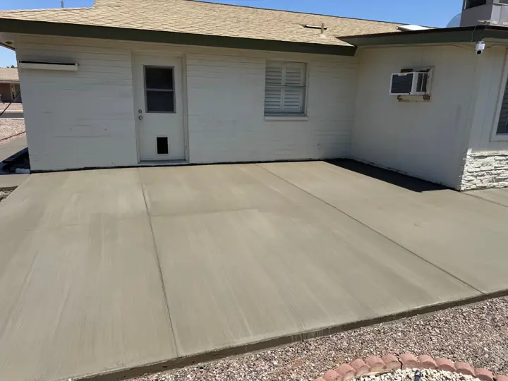 Concrete patio by Gaitan Custom Concrete, East Valley, AZ