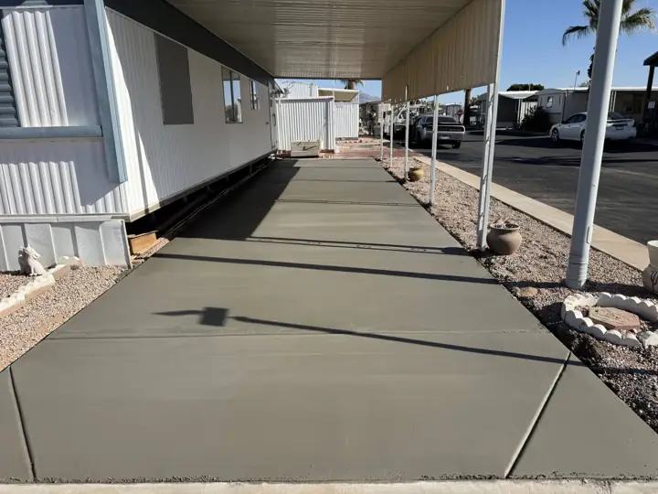 Concrete patio by Gaitan Custom Concrete, East Valley, AZ