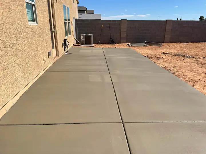Concrete patio by Gaitan Custom Concrete, East Valley, AZ
