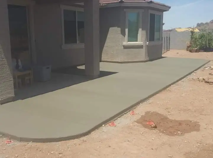 Concrete patio by Gaitan Custom Concrete, East Valley, AZ