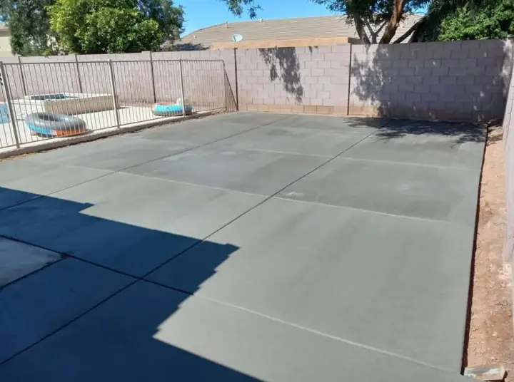 Concrete patio by Gaitan Custom Concrete, East Valley, AZ