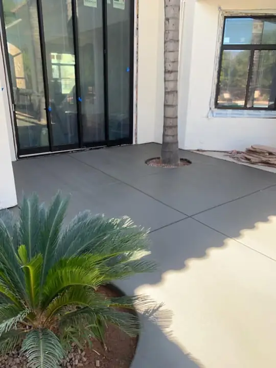 Concrete patio by Gaitan Custom Concrete, East Valley, AZ