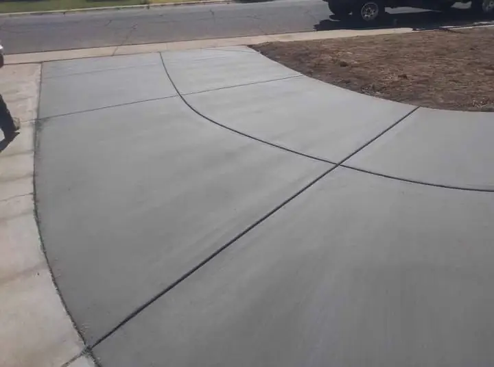 Concrete driveway by Gaitan Custom Concrete, East Valley, AZ